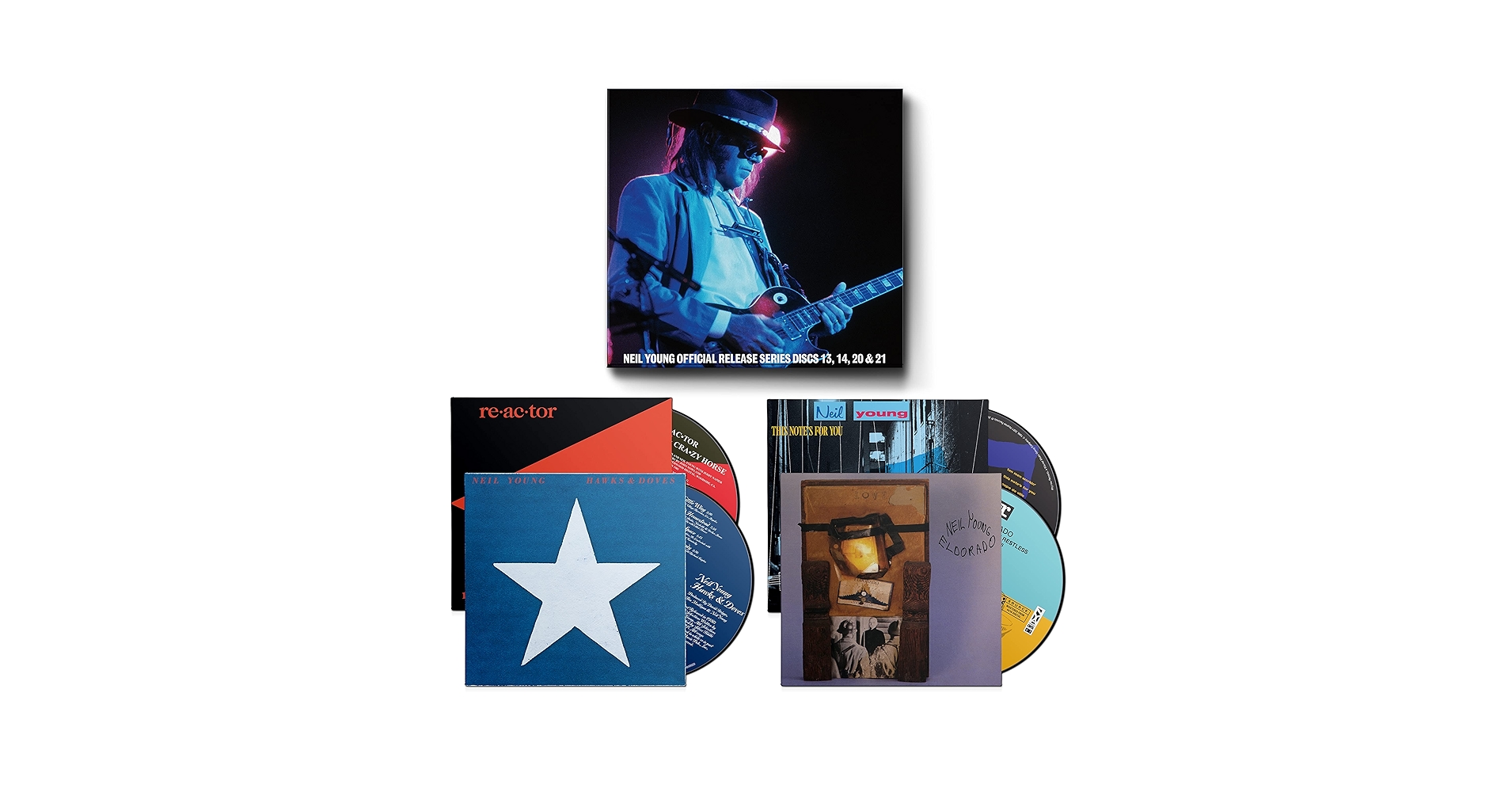 ■稀少4LP+2CD+DVDボックス■NEIL YOUNG with CRAZY Neil Young - Official Release Series # 5 (Vinyl Box Set